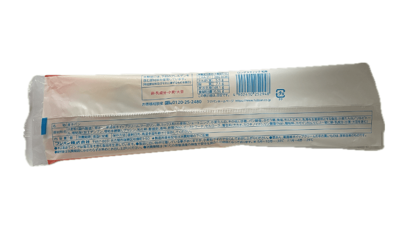 フジパン ロングスティック 和栗 裏