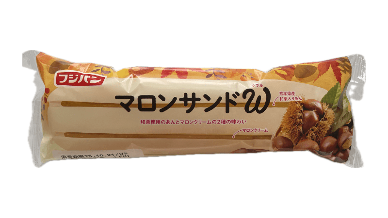 フジパン「マロンサンドW」表